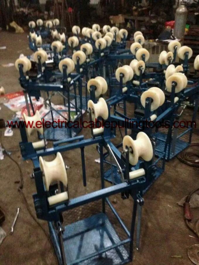 4 Bundle Transmission Line Stringing Tools Overhead Power Line Aerial