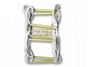 Soft Construction Safety Tools , Fire Emergency Escape Climbing Rope Ladder