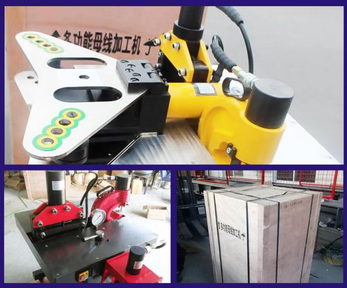 350KN Hydraulic Busbar Machines For Copper Busbar Machining 0