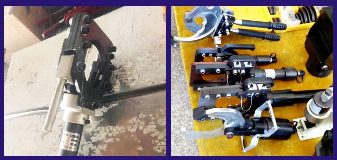8T Manual Cable 80kn Hydraulic Wire Cutter Machine 0