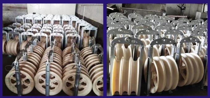 508 X 75MM 60KN Conductor Stringing Blocks 0