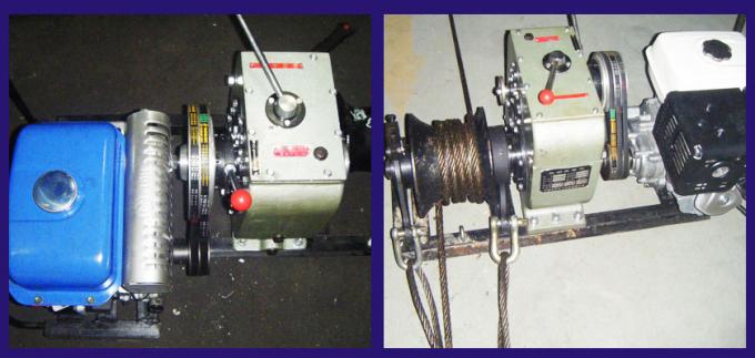 4.5KW 5 Ton Belt Drive Cable Winch Puller 0