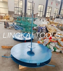 Turntable Device Laying Bracket Vertical Type Wire Reel Stand Stringing Construction Tools