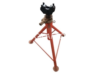 Hydraulic Lifting Underground Cable Tools Mechanical Simple Reel Payout Stand