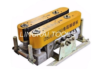 Easy Fast Using Underground Cable Pusher Machine , Low Noise Cable Hauling Machine