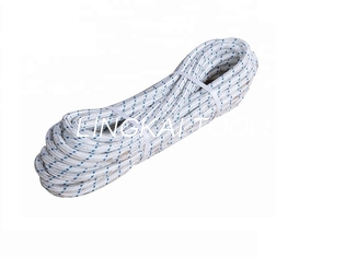 Double Silk Insulated Braided Nylon Rope , Multi Color Cable Pulling Rope