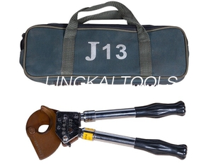 J13 Manual Ratchet Cable Cutters Power Construction Tools For Cutting ACSR