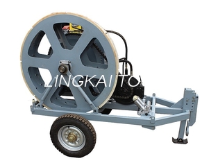 Winch Type Brake Cable Puller Tensioner 7.5KN For Overhead Line Transmission
