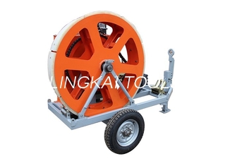 OPGW Stringing Hydraulic Puller Tensioner , 0.75 T Conductor Stringing Machine