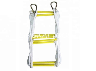 Portable Light Weight Construction Safety Tools Rigid Climbing Rope Ladder
