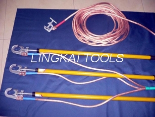 Grounding Wire Construction Safety Tools With Grounding Pole / Clip Set