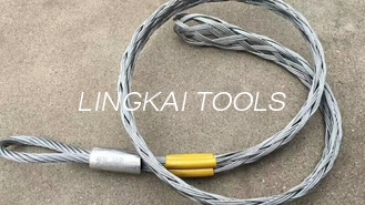 CE Passed Optical Fiber Cable Tools Opgw Cable Pulling Grips Mesh Socket Joints