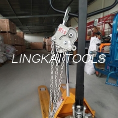 7.5 KN Overhead Line Stringing Equipment / Aluminium Alloy Lever Chain Hoist