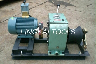 Line Construction Tool 3 Ton Cable Winch Puller With 3KW Electromotor