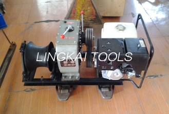 Line Construction Electrical Wire Puller 3 Ton Gasoline / Petrol Powered