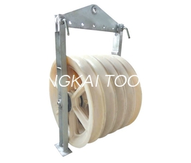 Transmission Line Tools Cable Pulling Device Stringing Line Block 6T Rated Load