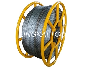 11mm Anti Twist Steel Wire Rope For Single Conductor Or Ovehead Opgw Stringing