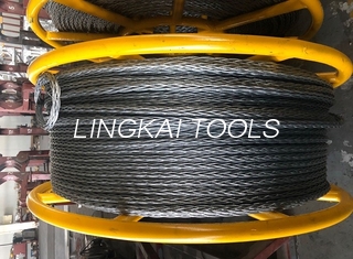 18mm Anti Twisting Steel Wire Rope For Two Bundled Conductors Overhead Line Stringing