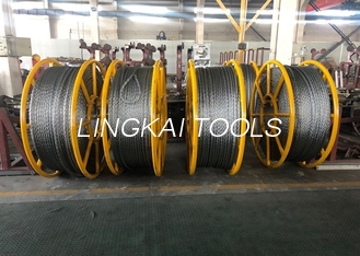24mm Anti Twisting Braided Steel Wire Rope For 4 Conductor Stringing