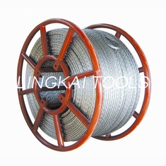 26mm Anti Twisting Braided Steel Wire Rope For Stringing 800 Kv Transmission Line