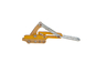 Optical Wire Grip Clamp OPGW Installation Tools 16KN For OPGW Overhead Line