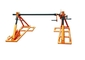 Line Stringing Cable Drum Lifting Jacks ,  7T Hydraulic Cable Jack With Motor