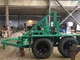 12 Ton Load Capacity Cable Drum Carrier With Surface Treatment Spray Paint