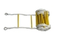 Telescopic Insulation Safety Rope Ladder , Anti Slip Soft Rescue Rope Ladder