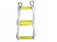 Portable Light Weight Construction Safety Tools Rigid Climbing Rope Ladder