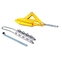 25KN Automatic Optical Fiber Cable Tools OPGW Come Along Clamps Bolt Type
