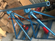 200kn Rated Load Wire Reel Jack Stands Hydraulic Colume Type For Wire Releasing