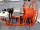 7.5m/Min 50KN Drum Traction Cable Winch Puller