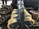 Nylon Sheave Galvanized Front And Rear Wheels Tandem Sheave Stringing Block