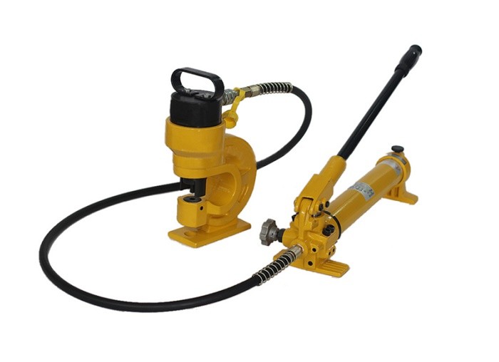CH-60 Hydraulic Knockout Punch Hole Punching Machine 31 Ton Max 10mm Thickness