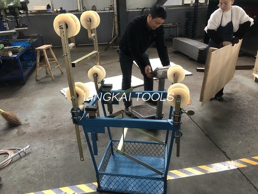Four Bundle Conductors Overhead Lines Bicycle Overhead Vehicle Inspection Trolley