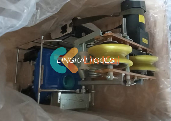 OPGW Hot Line Installation Tools Mobile Space Traction Machine