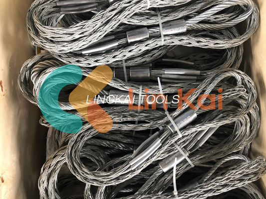 Mesh Socket Joints For Opgw And Earth Wire For Opgw Stringing 7-22mm Diameter