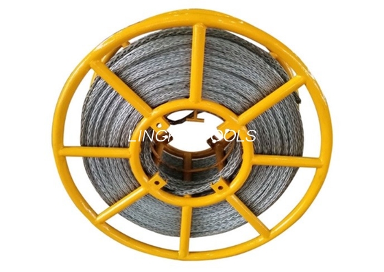 10mm Anti Twisting Steel Wire Rope For Overhead Stringing Opgw And Ground Wire