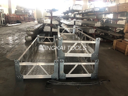 Aluminum Alloy Working Platform For Tower Conductor Joints Compression